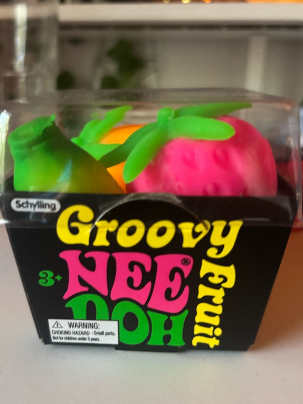 Needoh Rare NWT  - Neon Green, Hot Pink, Bright Orange, Yellow!